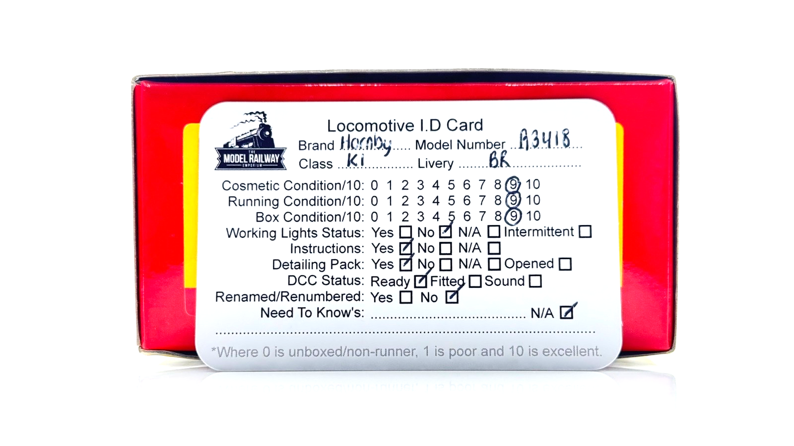 HORNBY 00 GAUGE - R3418 - BR BLACK EARLY 2-6-0 CLASS K1 LOCOMOTIVE 62006 BOXED