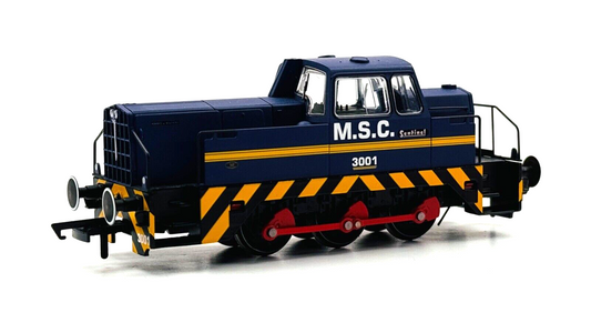 HORNBY 00 GAUGE - R30084 - MANCHESTER SHIP CANAL SENTINEL 0-6-0DH NO.3001 BOXED