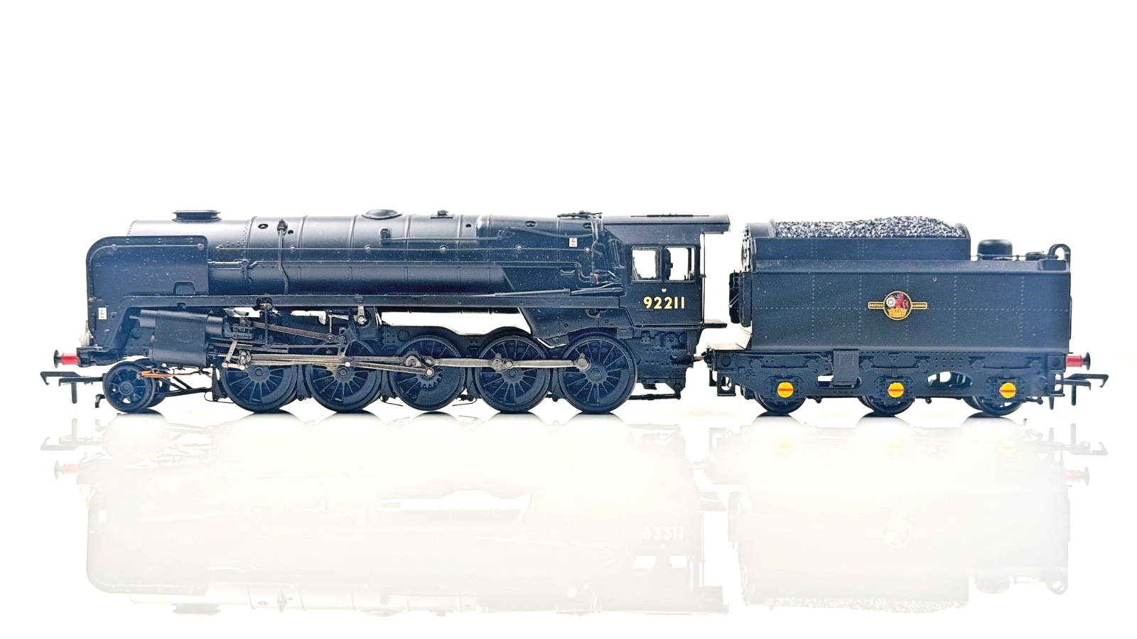 BACHMANN 00 GAUGE - 32-860 - BR STANDARD CLASS 9F 92211 BR BLACK (LATE CREST)