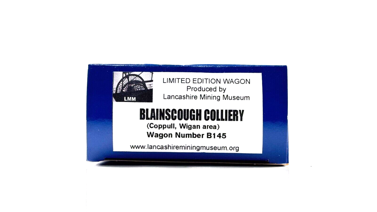 DAPOL 00 GAUGE - BLAINSCOUGH COLLIERY COPPULL WAGON NO.B145 (LIMITED EDITION)