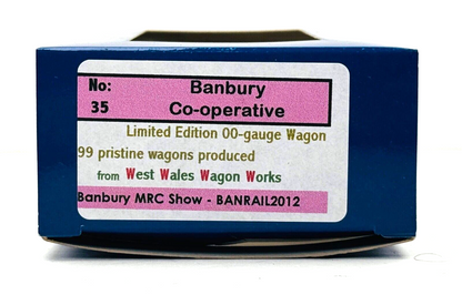 DAPOL 00 GAUGE - BANBURY CO-OPERATIVE SOCIETY WAGON NO.599 (LIMITED EDITION)