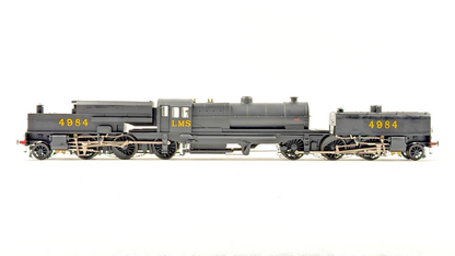 HELJAN HATTONS 00 GAUGE - 266214 - BEYER GARRATT LMS BLACK 4984 LIGHT WEATHERED