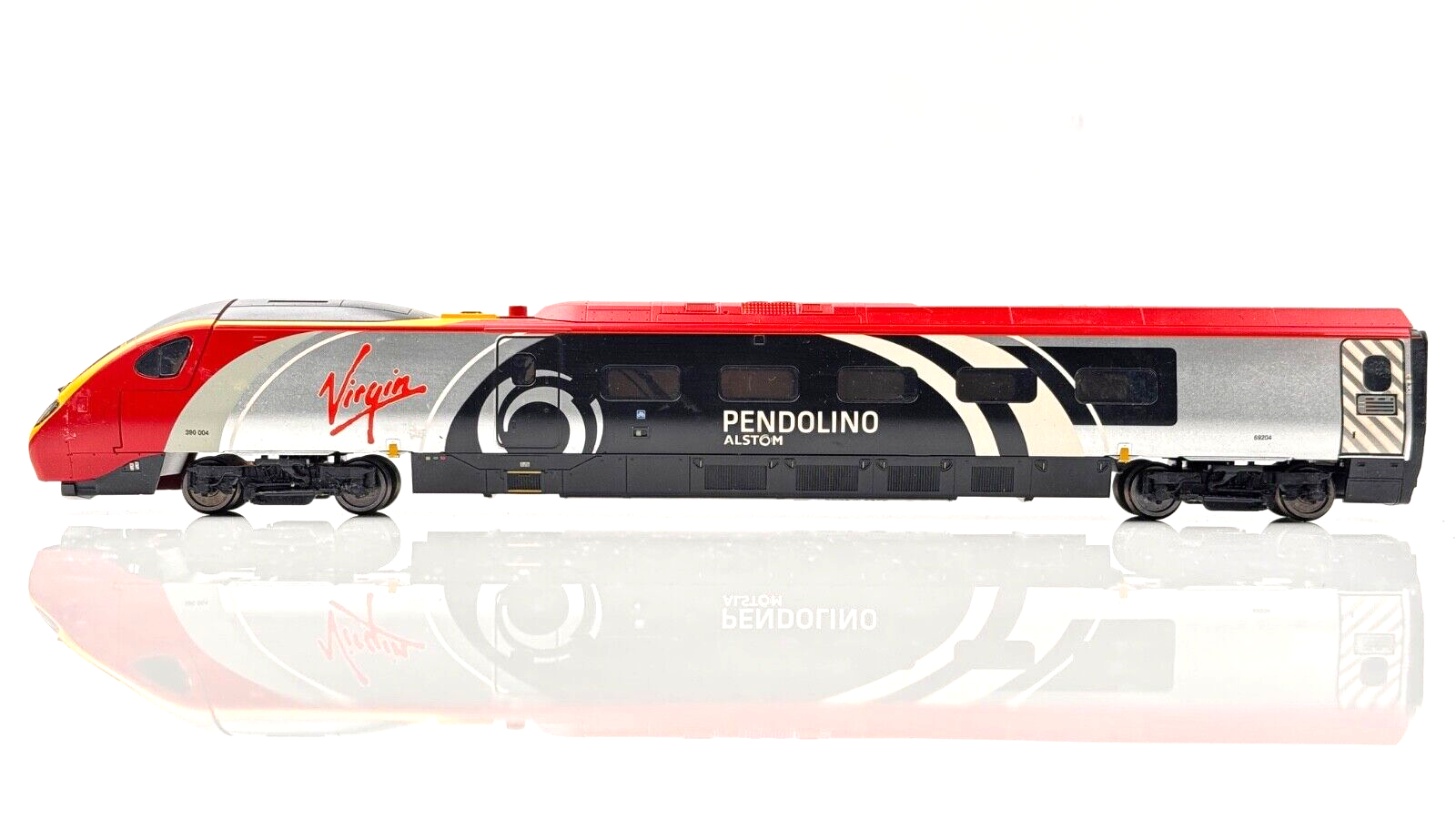 HORNBY 00 GAUGE - VIRGIN TRAINS PENDOLINO 4 CAR EMU DCC SOUND FITTED UNBOXED