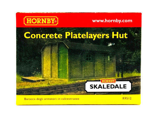 HORNBY 00 GAUGE SKALEDALE - R9512 - CONCRETE PLATELAYERS HUT - NEW BOXED