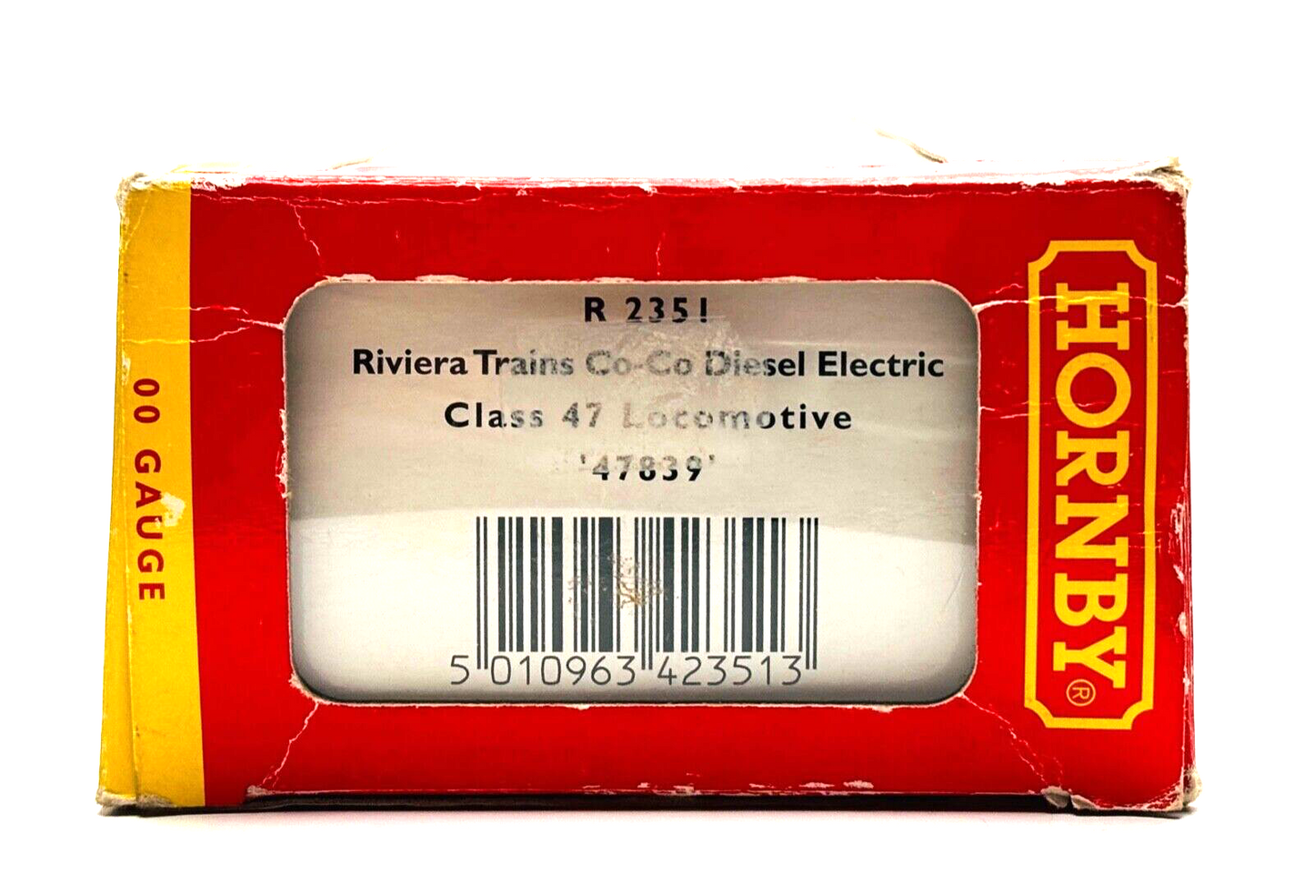 HORNBY 00 GAUGE - R2351 - CLASS 47 DIESEL 47839 RIVIERA TRAINS - BOXED