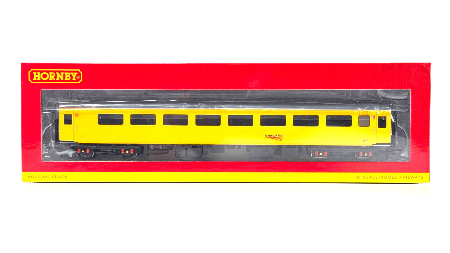 HORNBY 00 GAUGE - R4946 - NETWORK RAIL MK2F BRAKE FORCE RUNNER 72616 - BOXED