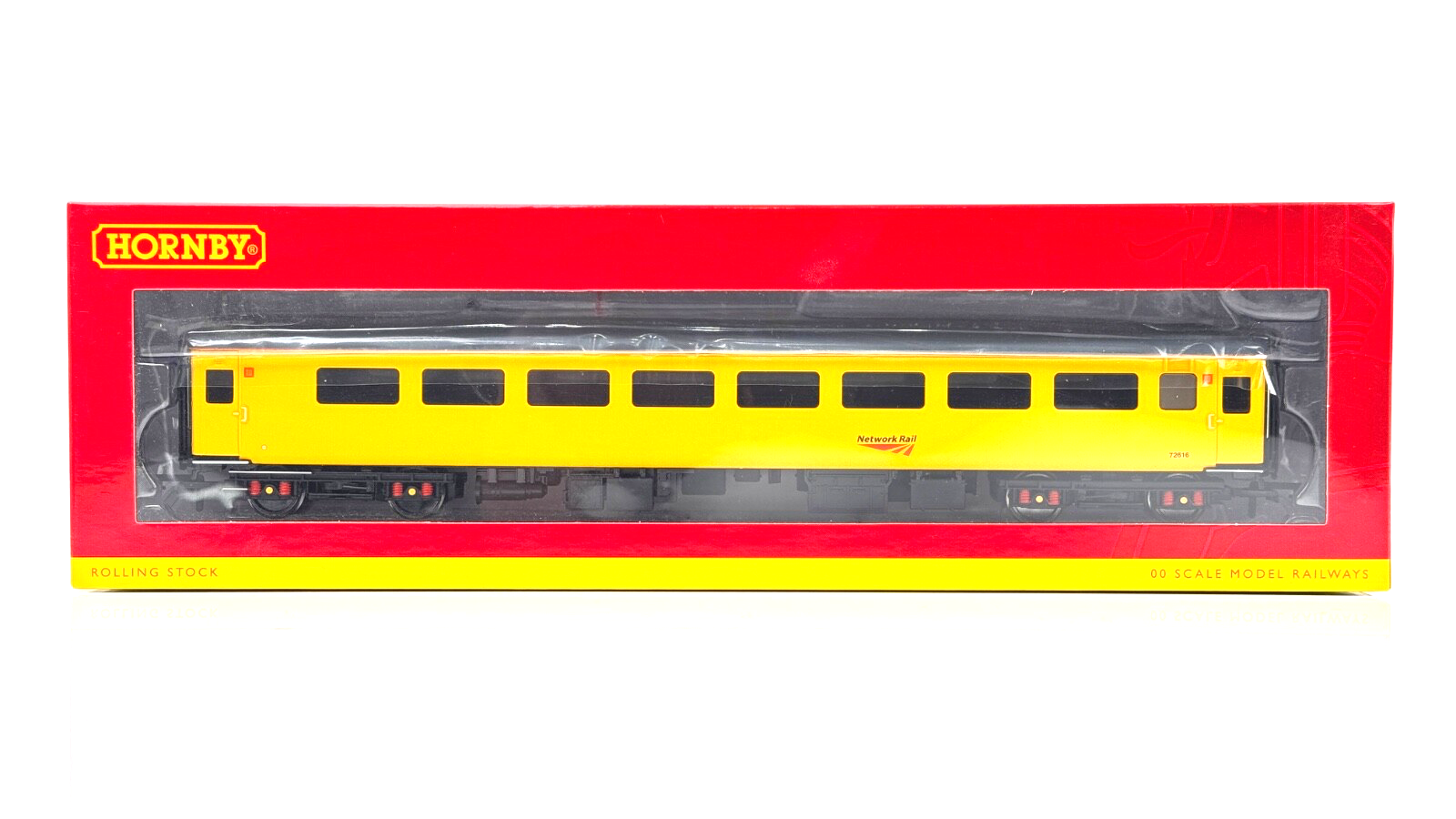 HORNBY 00 GAUGE - R4946 - NETWORK RAIL MK2F BRAKE FORCE RUNNER 72616 - BOXED