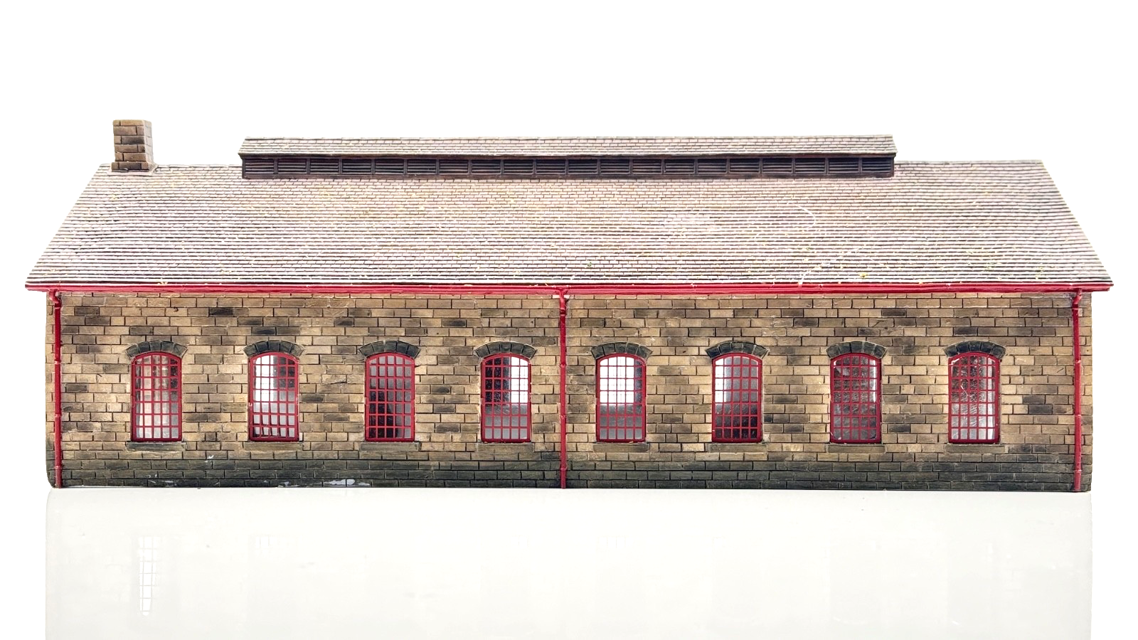BACHMANN 00 GAUGE SCENECRAFT - 44-0157 - NER 2 ROAD ENGINE SHED - UNBOXED