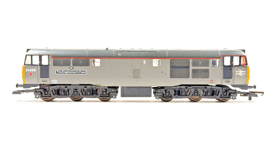 LIMA 00 GAUGE - 205094A - CLASS 31 DIESEL 31568 BR GREY ENGINEMENS FUND - SPARES