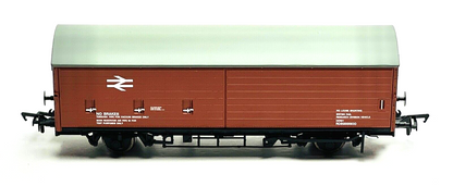 BACHMANN 00 GAUGE - 38-125Y - COV-AB TRIBOMETER TRAIN VAN BR BAUXITE (INVICTA)