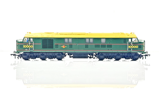 BACHMANN 00 GAUGE - 31-995 - LMS 10000 BR GREEN LINED ORANGE & BLACK - BOXED
