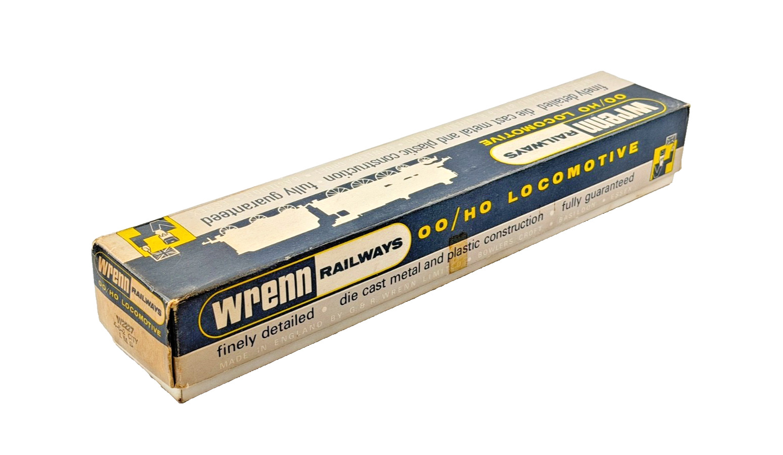 WRENN 00 GAUGE - W2227 - LMS BLACK CITY OF STOKE ON TRENT 6254 - NEEDS SERVICE