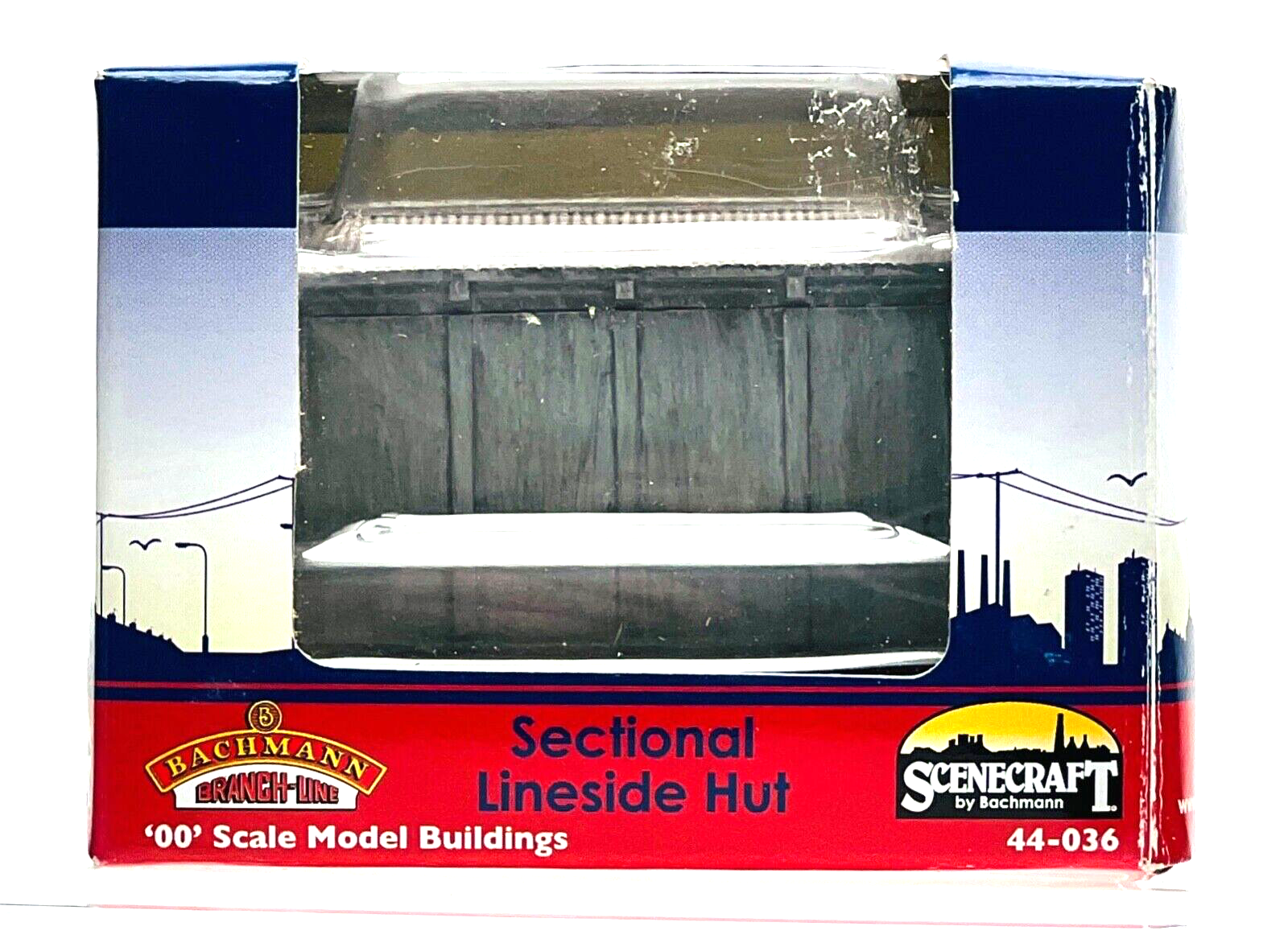 BACHMANN 00 GAUGE SCENECRAFT 44-036 - SECTIONAL LINESIDE HUT - BOXED