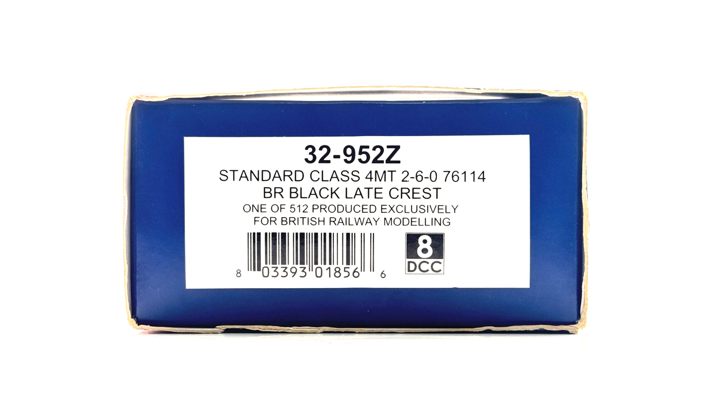 BACHMANN 00 GAUGE - 32-952Z - STANDARD CLASS 4MT 2-6-0 77014 BR LATE RENUMBERED