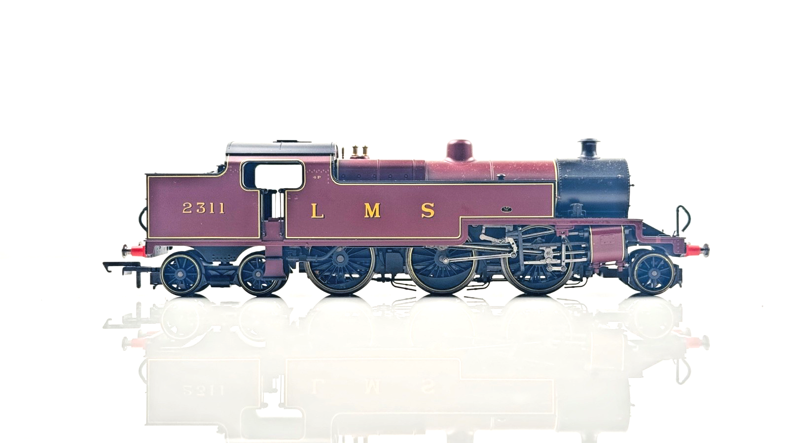 HORNBY 00 GAUGE - R2224 - LMS MAROON FOWLER 2-6-4T CLASS 4P LOCOMOTIVE 2311