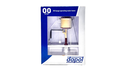 DAPOL 00 GAUGE - 4A-002-001 - STATIC WATER TOWER CHOCOLATE CREAM CONICAL BOXED