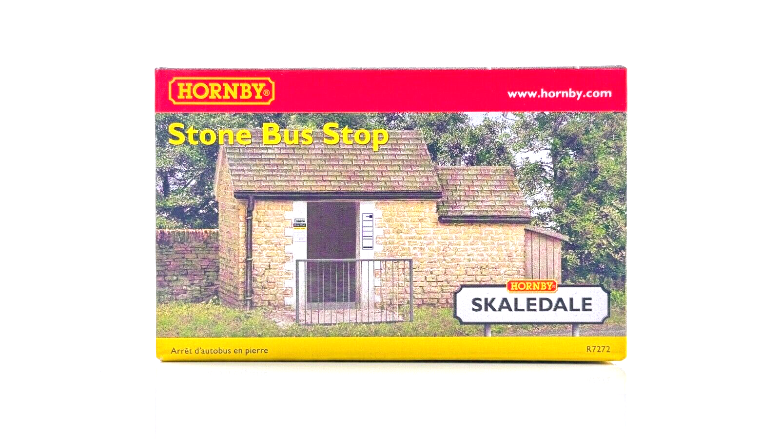 HORNBY 00 GAUGE SKALEDALE - R7272 - STONE BUS STOP - NEW BOXED