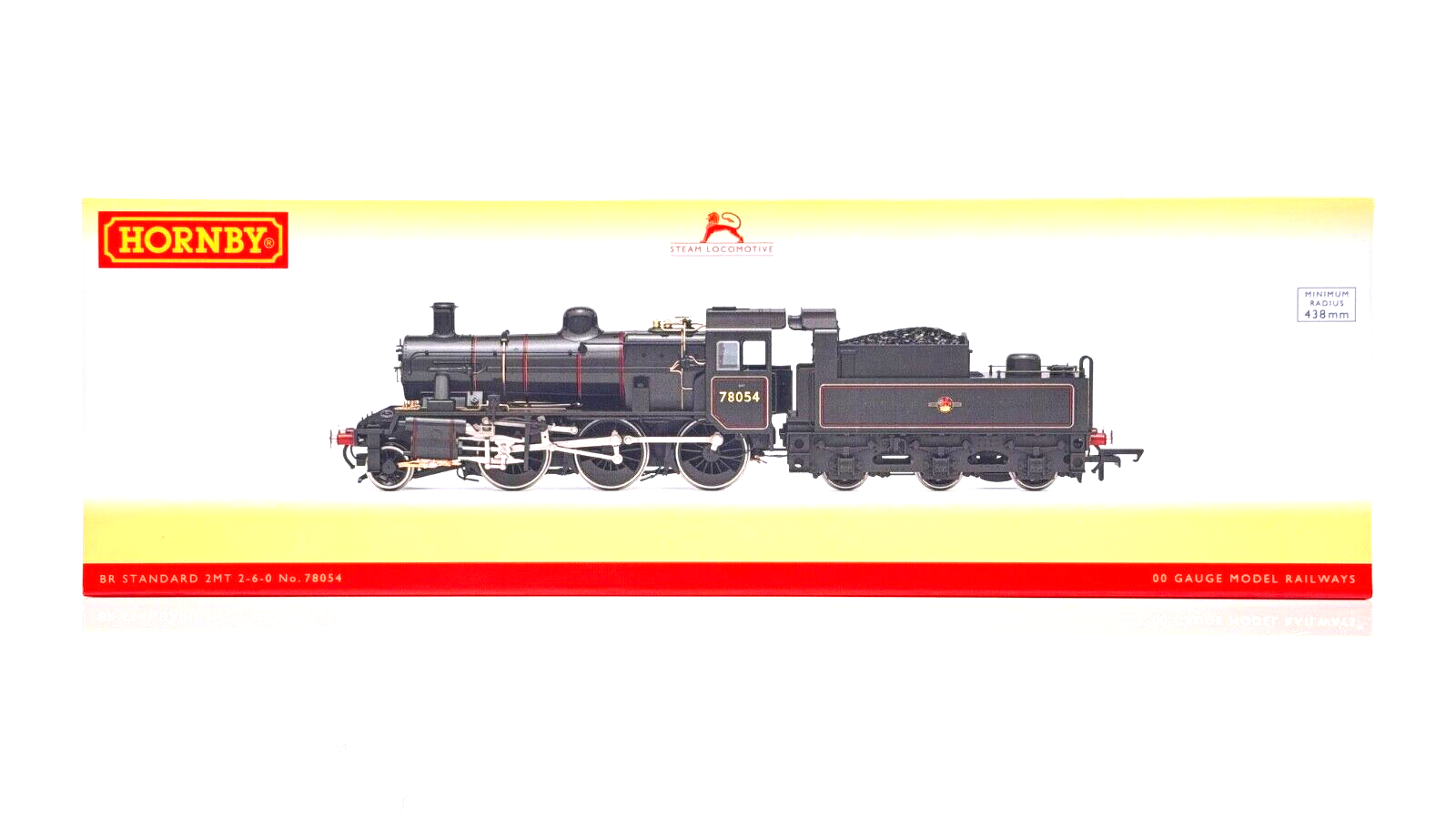 HORNBY 00 GAUGE - R3981 - BR BLACK STANDARD 2MT 2-6-0 NO.78054 - NEW BOXED