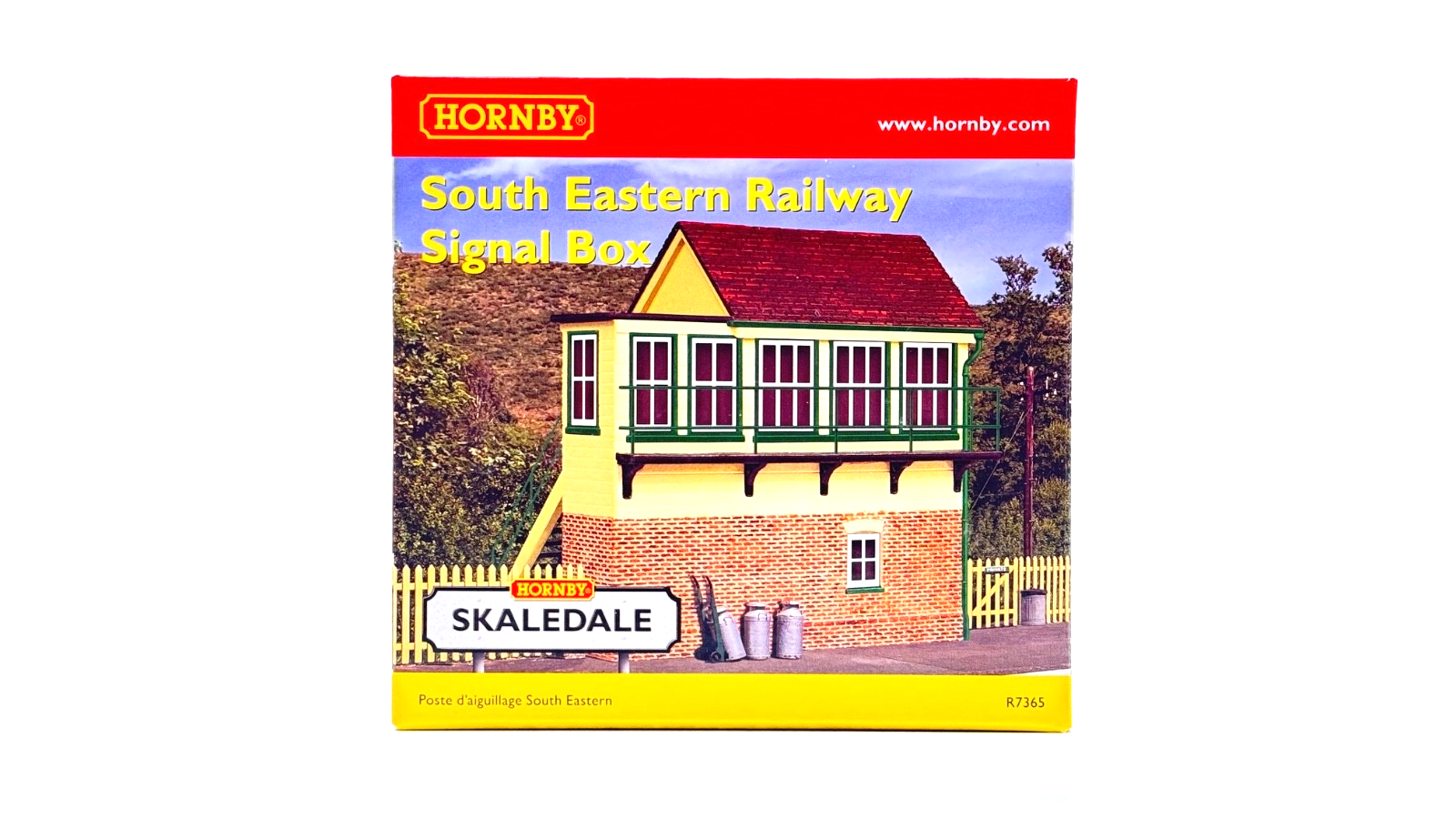 HORNBY 00 GAUGE SKALEDALE - R7365 - SOUTH EASTERN RAILWAY SIGNAL BOX - NEW BOXED