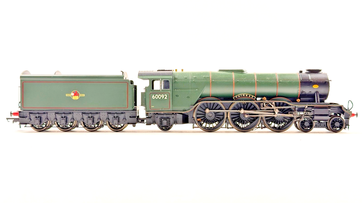 HORNBY 00 GAUGE - LOCO DRIVE BR 4-6-2 CLASS A3 60092 FAIRWAY RENAMED U ...