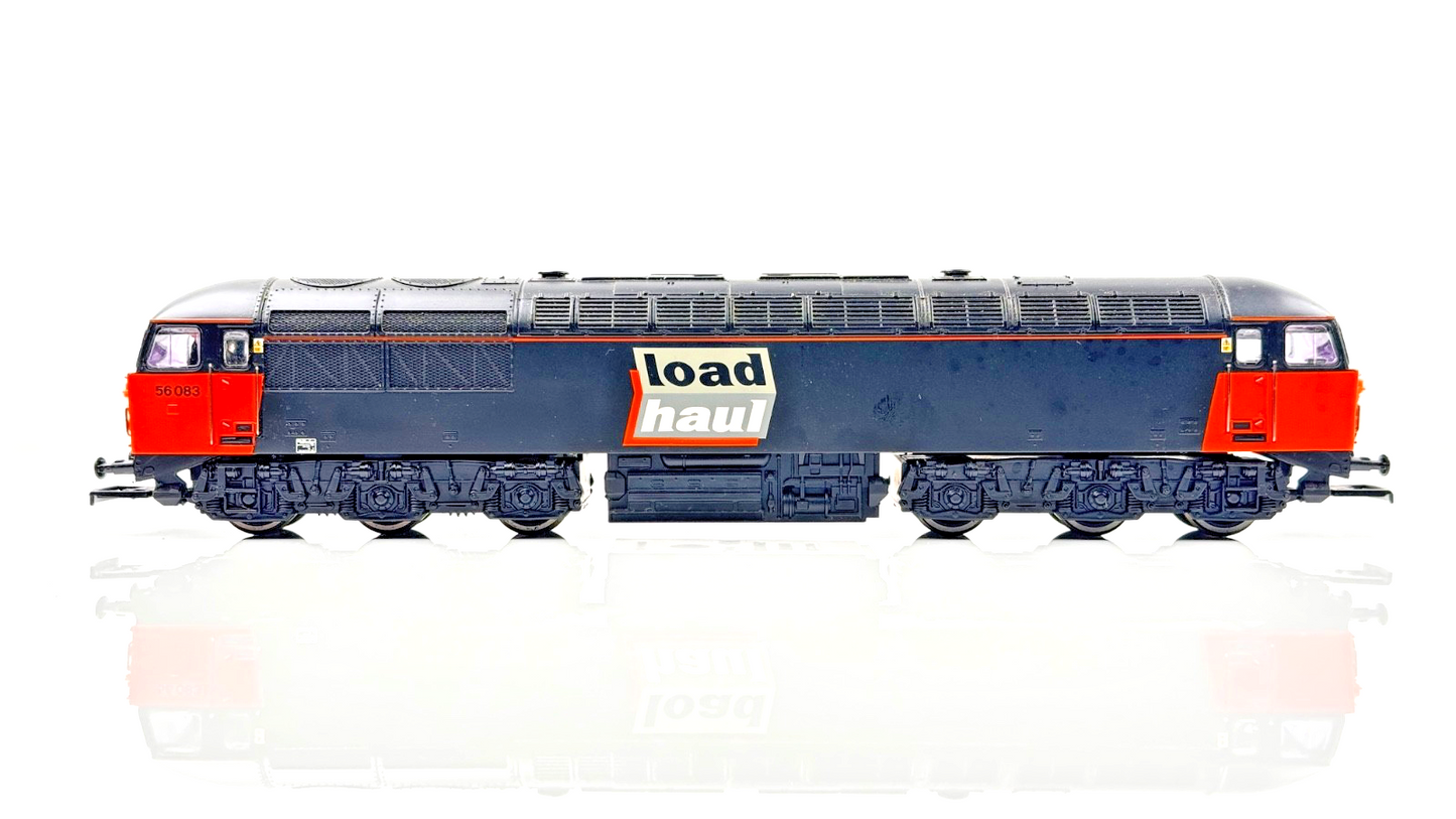 HORNBY 00 GAUGE - R2416A - CLASS 56 DIESEL 56083 LOADHAUL ORANGE/BLACK - BOXED