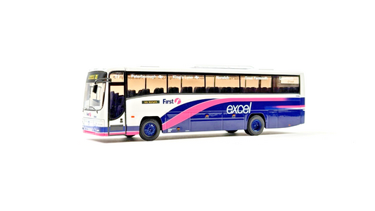 CORGI OOC 1/76 SCALE - OM46103 - PLAXTON PARAGON FIRST EASTERN COUNTIES BOXED