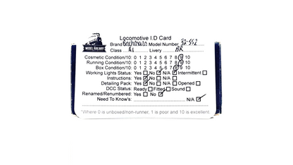 BACHMANN 00 GAUGE - 32-552 - CLASS A1 60147 'NORTH EASTERN' BR GREEN - BOXED