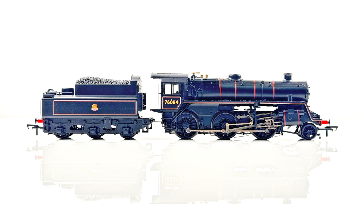BACHMANN 00 GAUGE - 32-954A - BR STANDARD 4MT 76084 BR LINED BLACK - BOXED