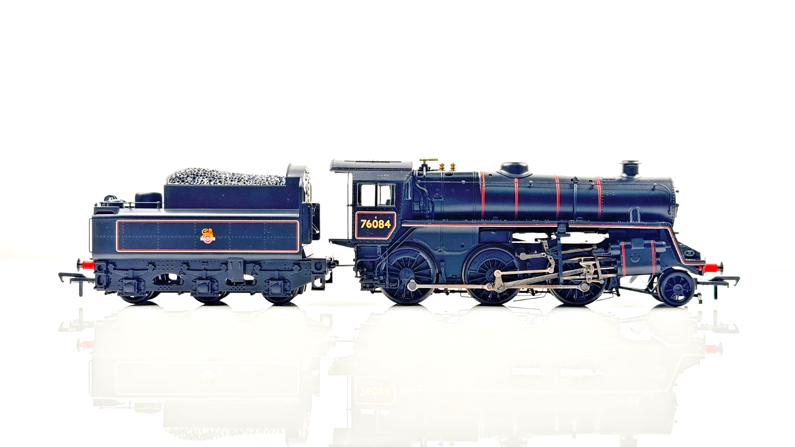 BACHMANN 00 GAUGE - 32-954A - BR STANDARD 4MT 76084 BR LINED BLACK - BOXED