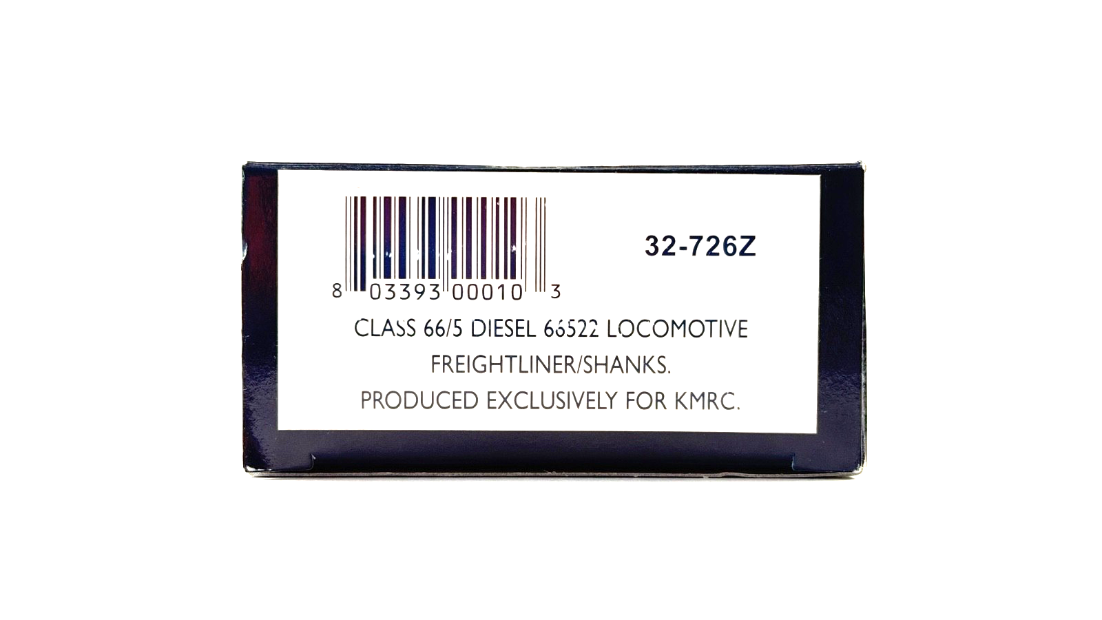 BACHMANN 00 GAUGE - 32-726Z - CLASS 66/5 DIESEL 66522 FREIGHTLINER SHANKS KMRC