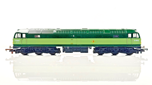 LIMA 00 GAUGE - 205219A - CLASS 47 DIESEL D1842 BR TWO TONE GREEN - BOXED