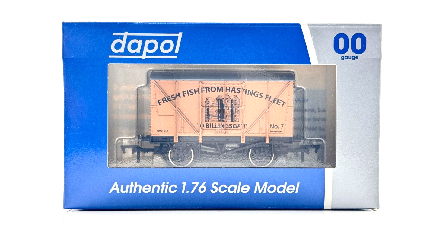 DAPOL 00 GAUGE - FRESH FISH HASTINGS FLEET BILLINGSGATE NO.7 (LIMITED EDITION)