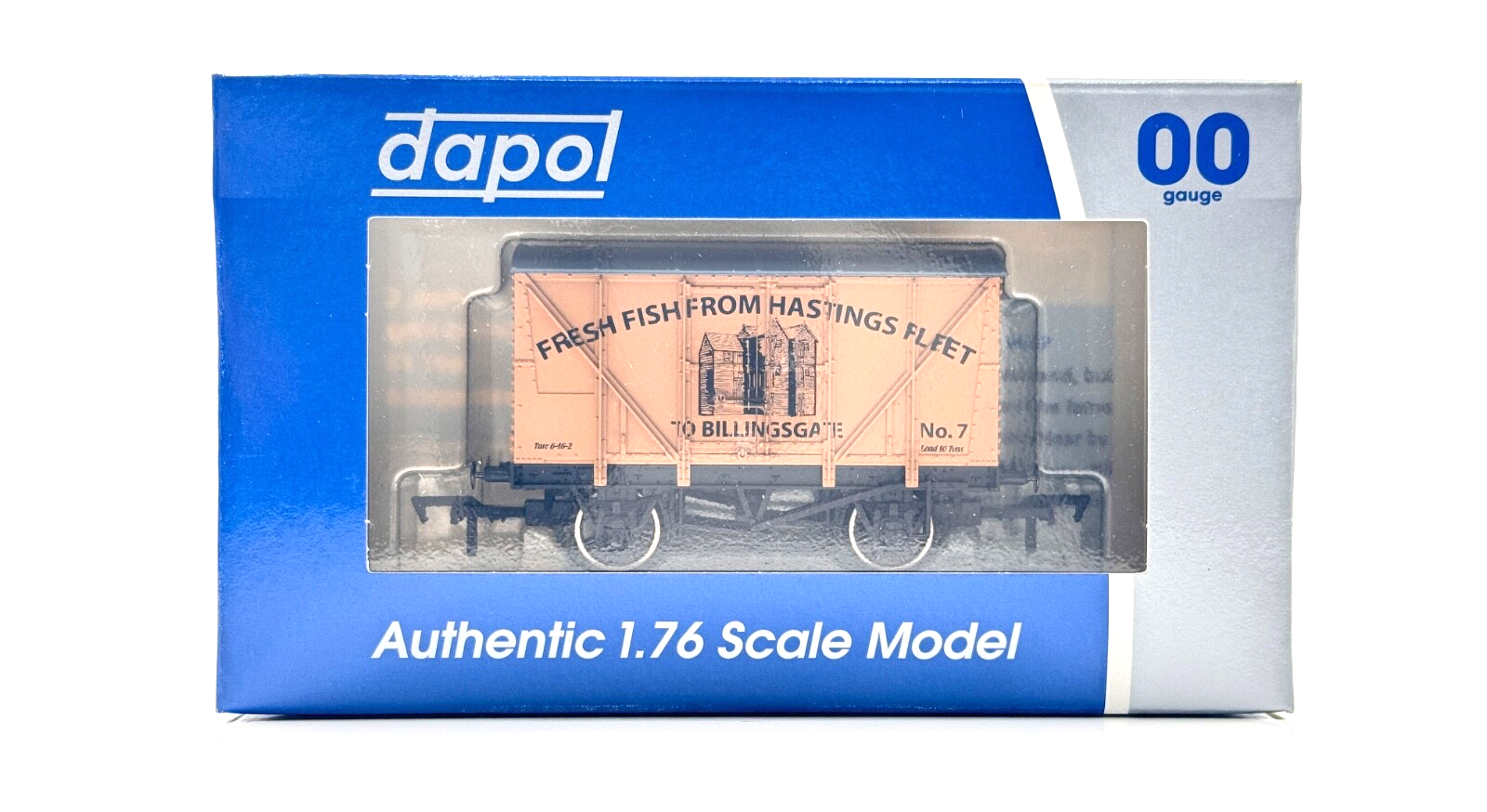 DAPOL 00 GAUGE - FRESH FISH HASTINGS FLEET BILLINGSGATE NO.7 (LIMITED EDITION)