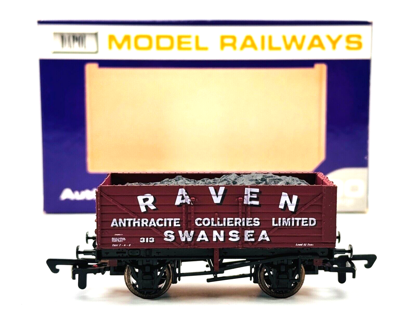 DAPOL 00 GAUGE - RAVEN ANTHRACITE COLLIERIES SWANSEA 313 (DAVID DACEY LTD ED)