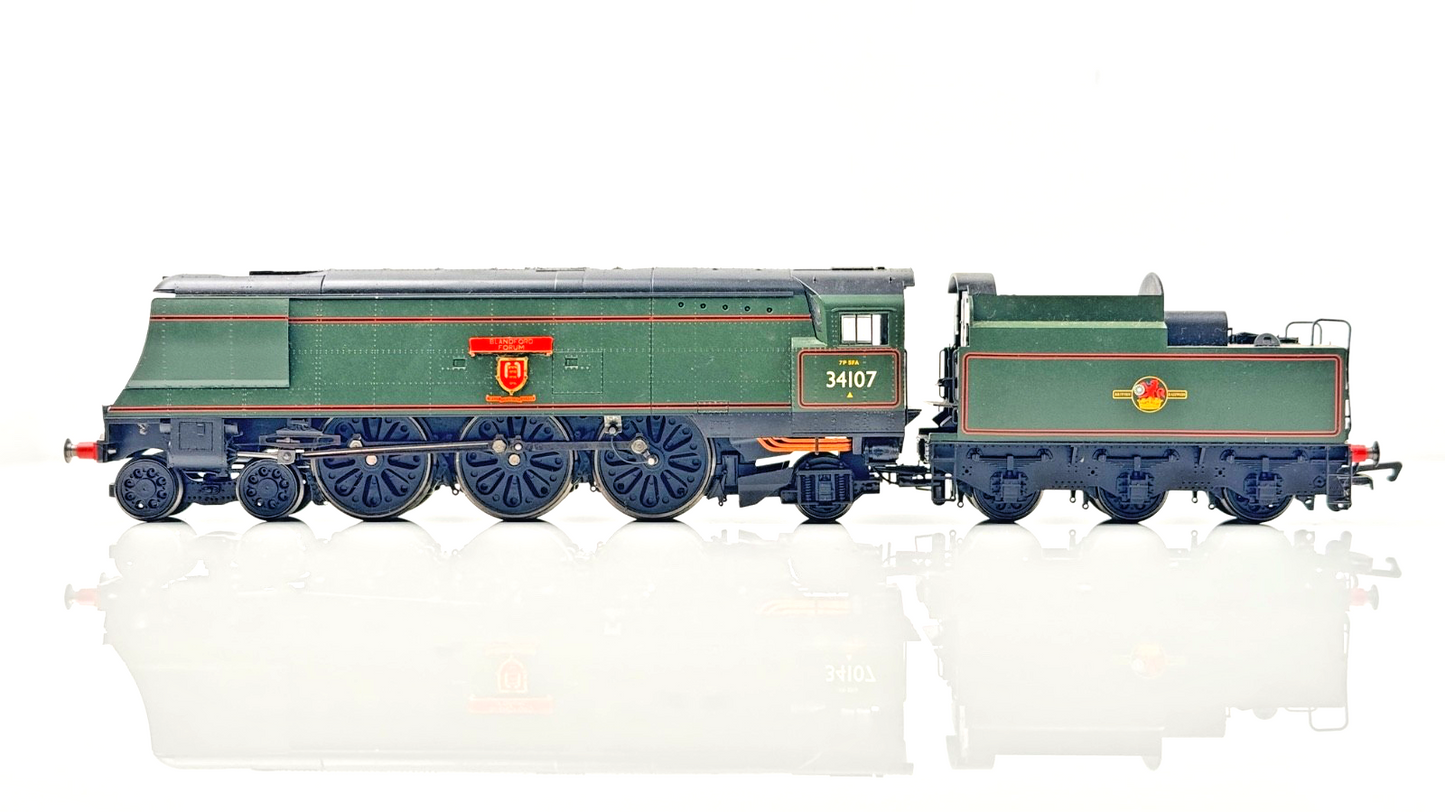 HORNBY 00 GAUGE - TMC257 - BR 4-6-2 WEST COUNTRY 34107 BLANDFORD FORUM TMC
