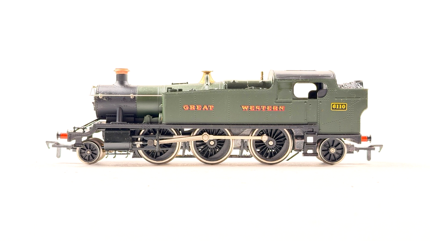 AIRFIX 00 GAUGE - 54150-1 - PRAIRIE TANK LOCOMOTIVE 2-6-2 GWR GREEN - SPARES