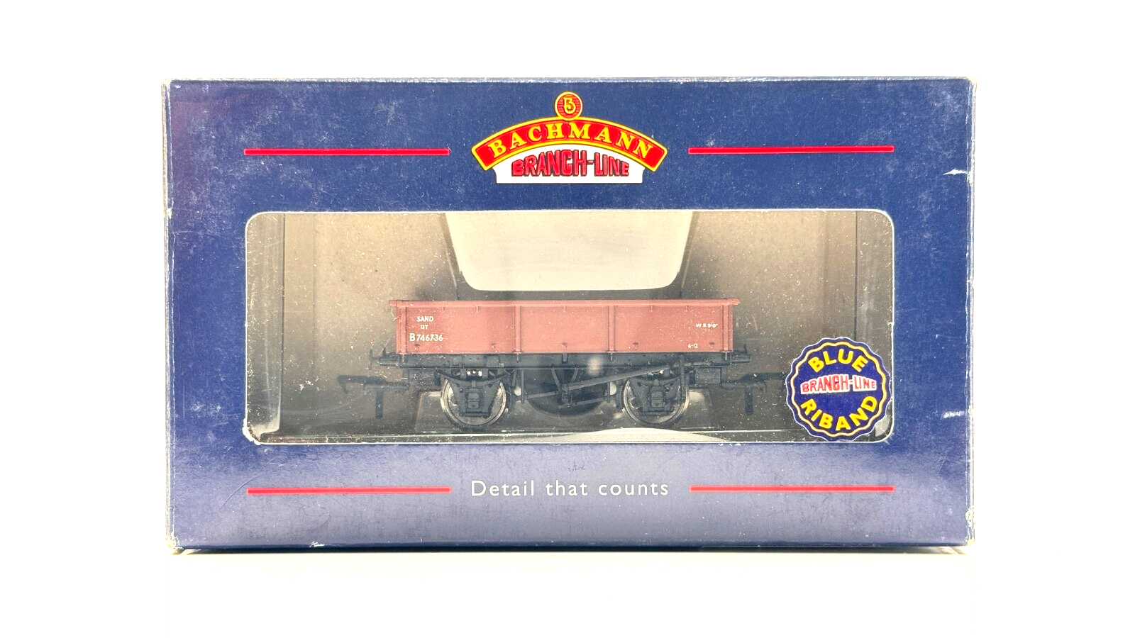 BACHMANN 00 GAUGE - 37-350A - 13 TON STEEL SAND TIPPLER WAGON BAUXITE - BOXED