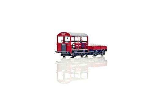 BACHMANN 00 GAUGE - 32-991 - WICKHAM TROLLEY CAR BR MAROON - BOXED