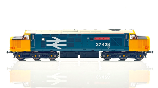 VITRAINS 00 GAUGE - V2005 - CLASS 37 LARGE LOGO 37428 DAVID LLOYD GEORGE BOXED