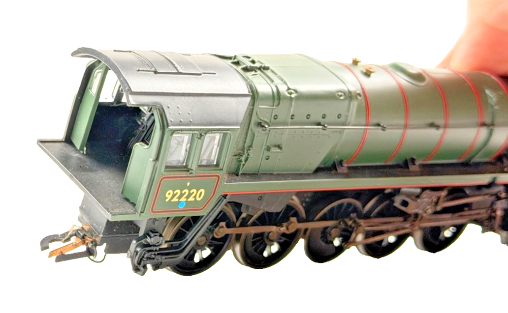 HORNBY 00 GAUGE - BR GREEN 2-10-0 CLASS 9F EVENING STAR 92220 - SPARES REPAIRS