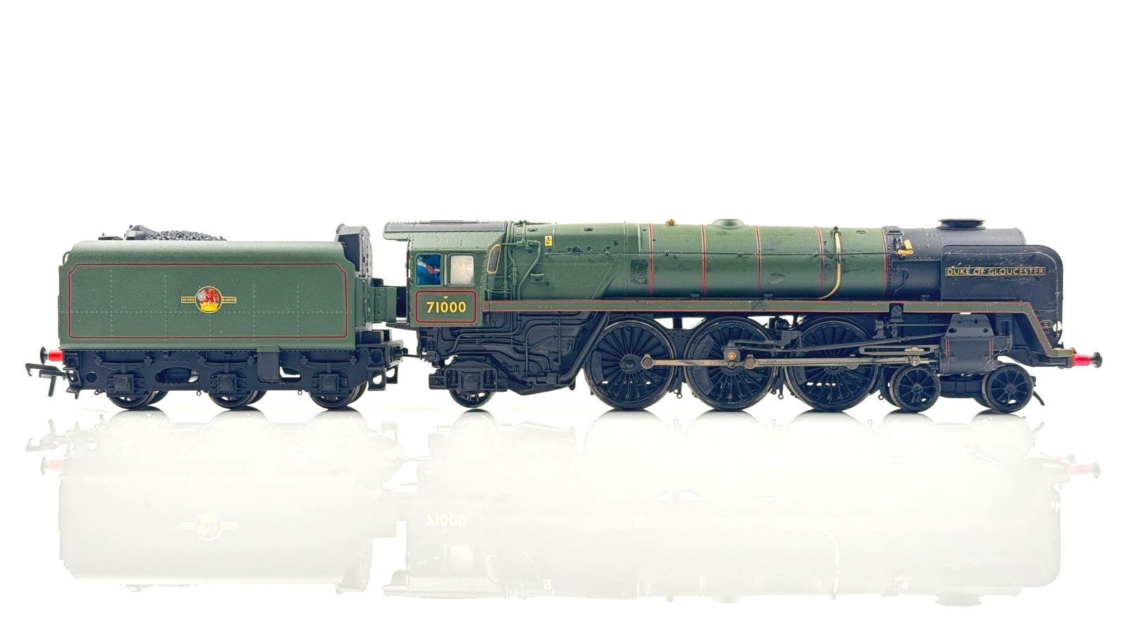 HORNBY 00 GAUGE - R3168 - BR GREEN 4-6-2 CLASS 8 DUKE OF GLOUCESTER - NQP