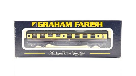 GRAHAM FARISH N GAUGE - 374-101B - MK1 RMB MINI BUFFET CHOCOLATE CREAM - BOXED