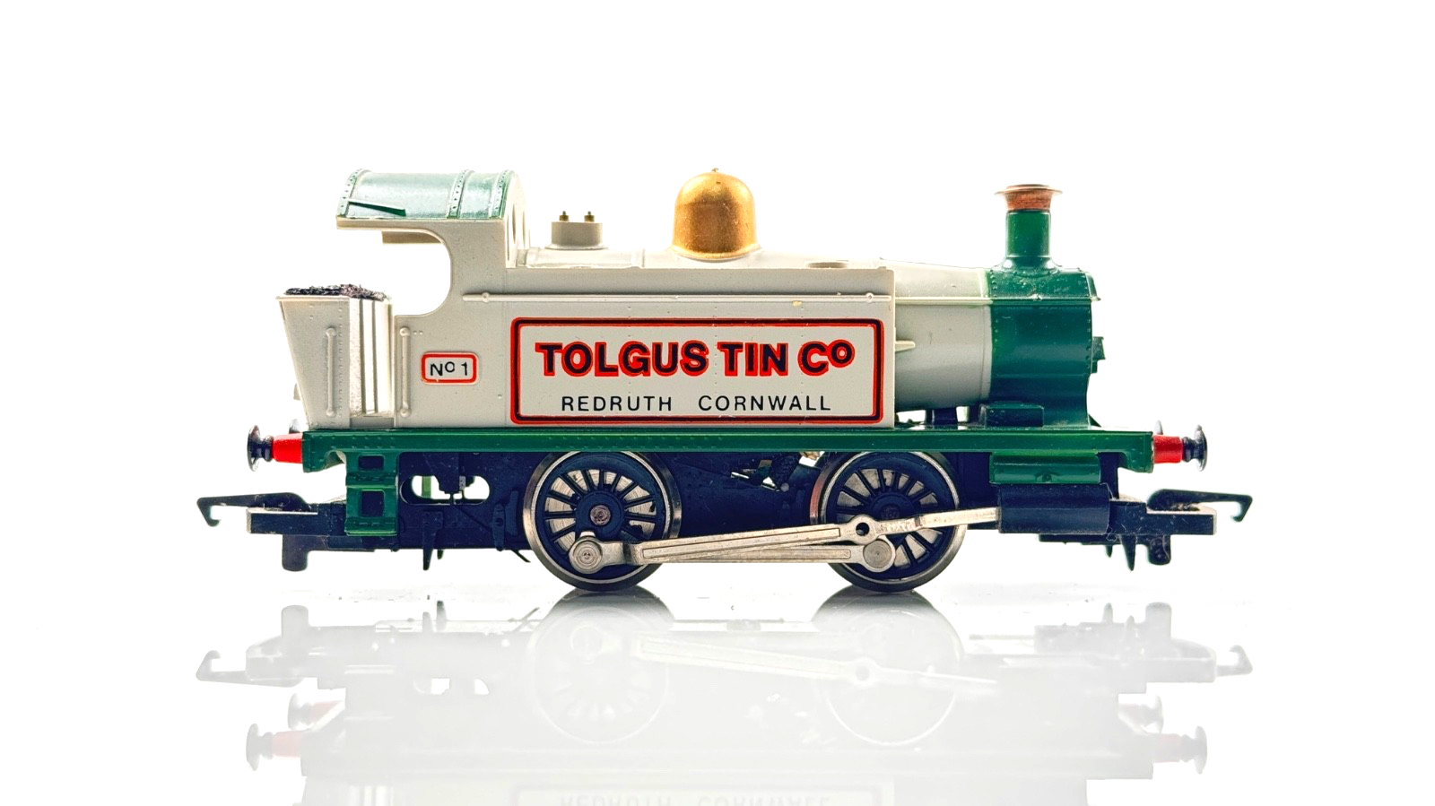 HORNBY 00 GAUGE - R153 - TOLGUS TIN CO REDRUTH CORNWALL 0-4-0 TANK ENGINE NO.1