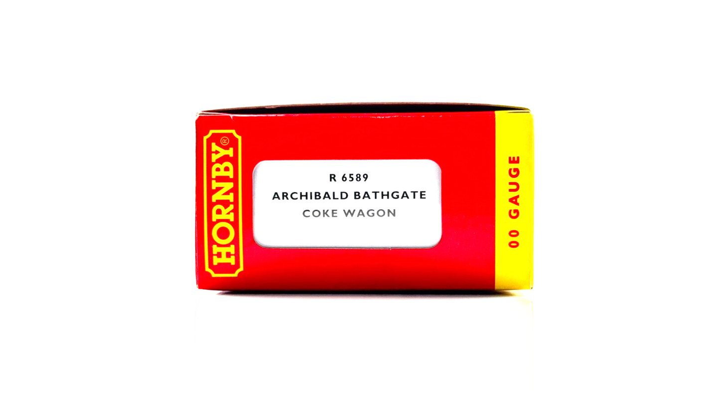 HORNBY 00 GAUGE - R6589 - ARCHIBALD BATHGATE COKE WAGON LIVERPOOL - BOXED