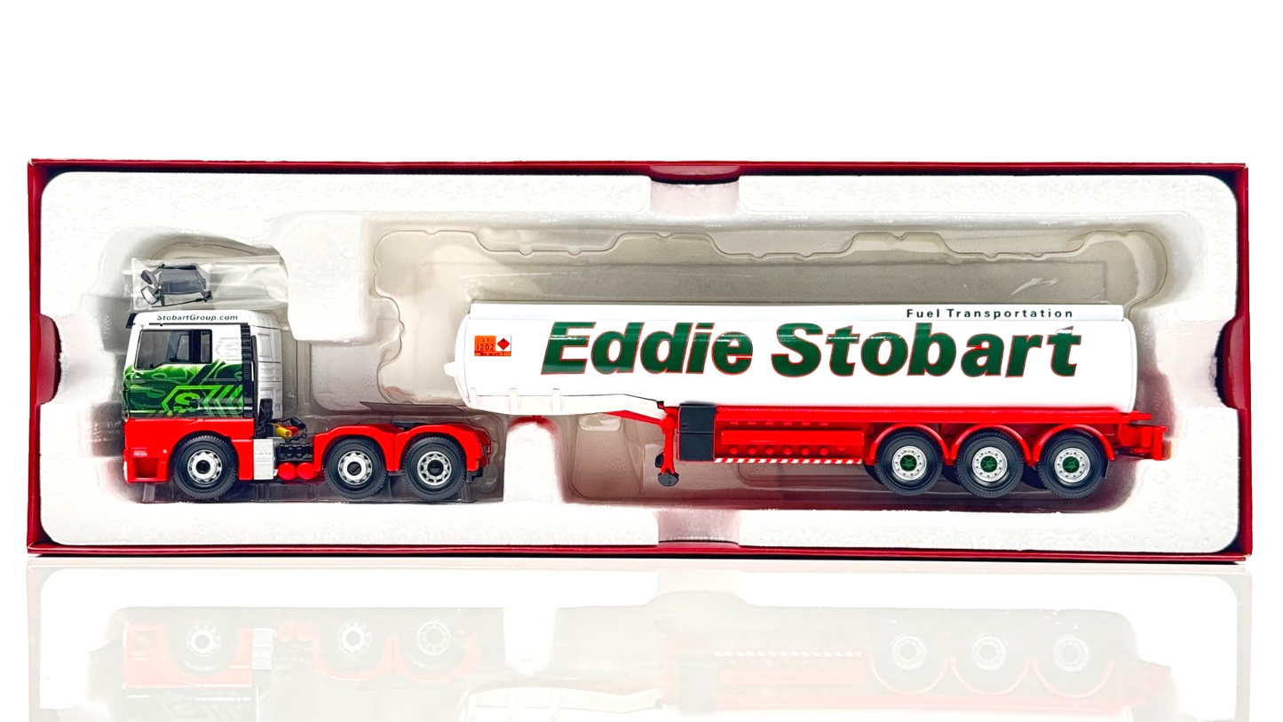 CORGI 1/50 SCALE - CC15207 - MAN TG-X (XL) FUEL TANKER EDDIE STOBART LTD - BOXED