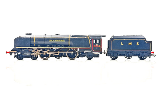WRENN 00 GAUGE - W2227 - LMS BLACK 4-6-2 'CITY OF STOKE ON TRENT' 6254 - BOXED