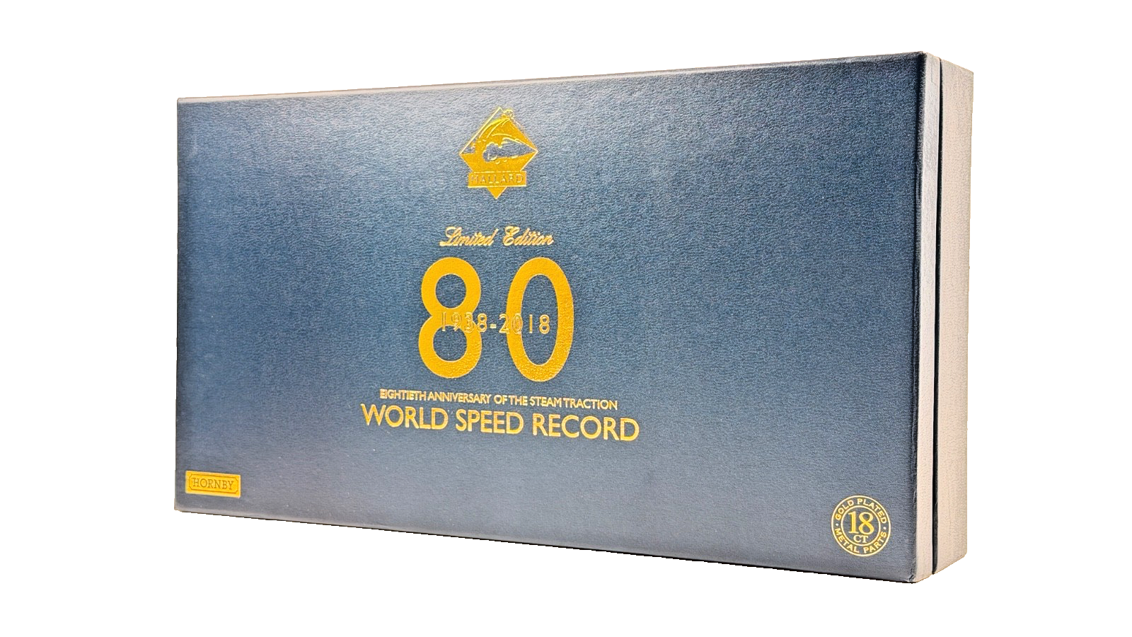 HORNBY 00 GAUGE - R3612 - LNER CLASS A4 MALLARD 80TH ANNIV. WORLD SPEED RECORD