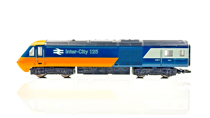 HORNBY 00 GAUGE - R069 - INTERCITY 125 BLUE YELLOW HST POWER/DUMMY CARS - BOXED