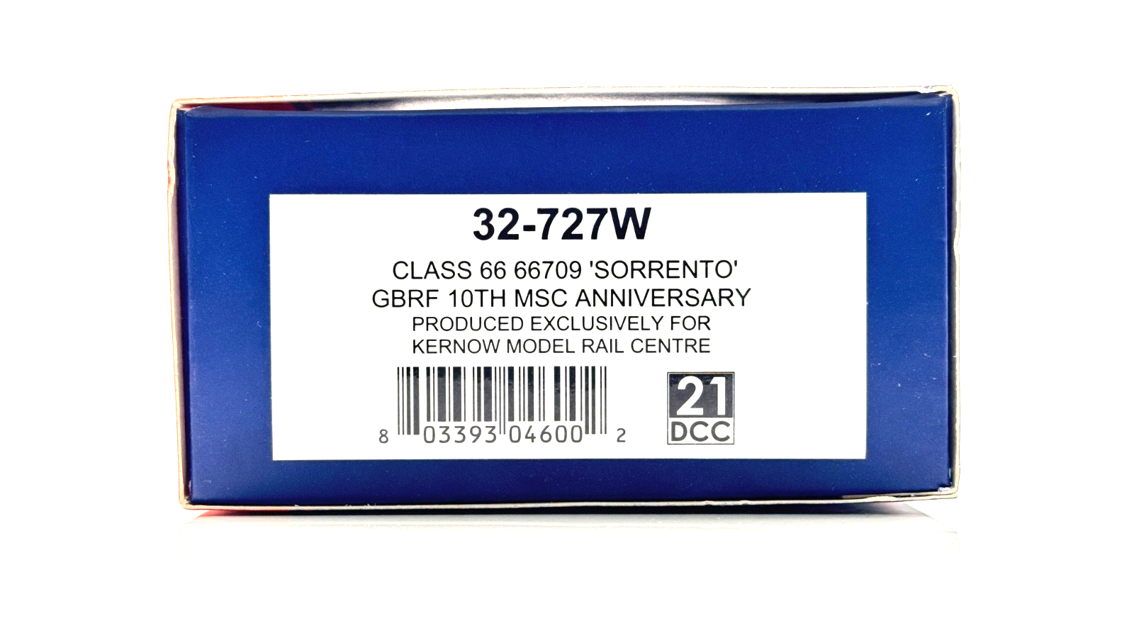 BACHMANN 00 GAUGE - 32-727W - CLASS 66 DIESEL 66709 GBRF SORRENTO KERNOW EXCL