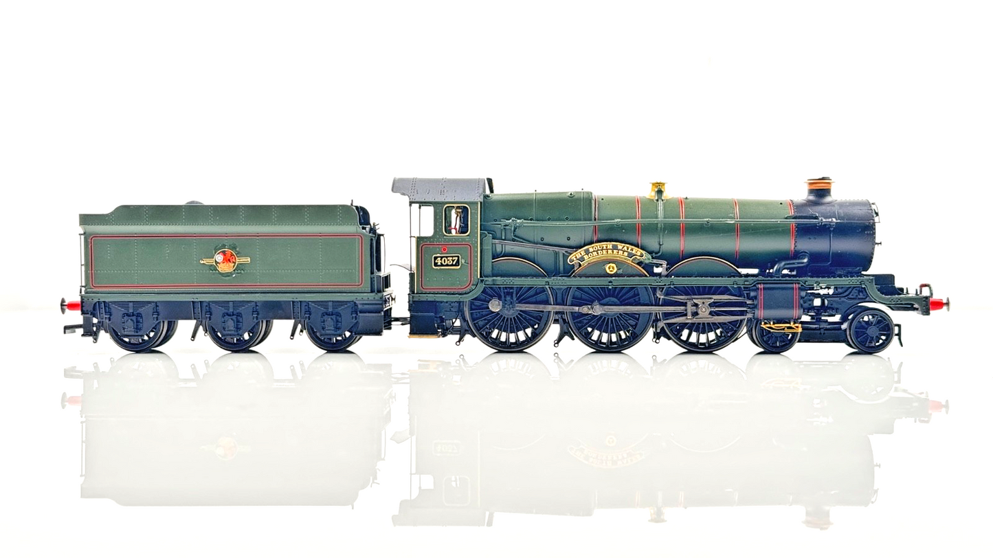 HORNBY 00 GAUGE - R3383TTS - BR GREEN CASTLE SOUTH WALES BORDERERS DCC TTS SOUND